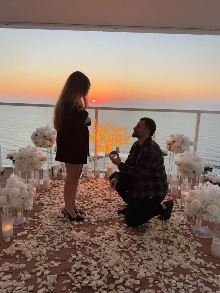 הצעת נישואין אינטימית